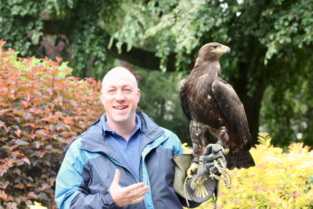 Ryan with his Steppe's Eagle Storm